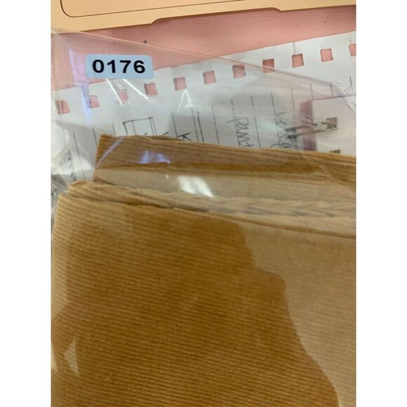 By Together Flare Corduroy Pull-on Pants Sable Brown Retro Large - Picture 13 of 13